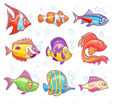 Рыбы для детей картинки