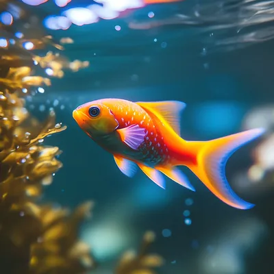 Онлайн пазл «Рыбы под водой»