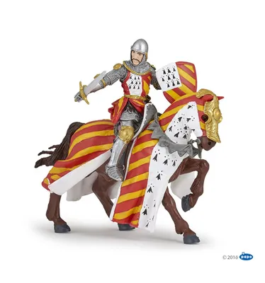 ᐉ Статуэтка Рыцарь с мечом и щитом 15х7х5 см Серый (4807A)