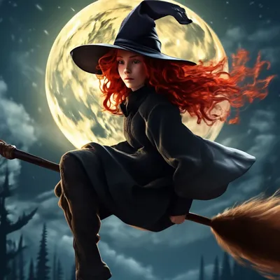 Рыжая ведьма в 2023 г | Волосы, Рыжий, Ведьма