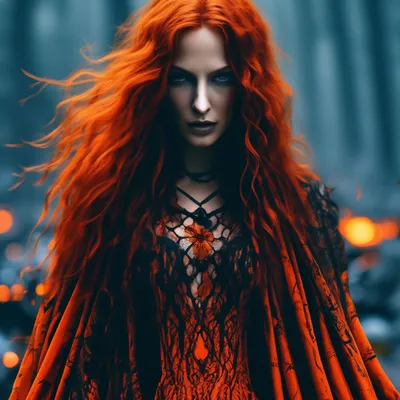 Рыжая ведьма арт - 56 фото