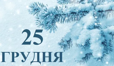 25 декабря: праздники и события. Этот день в истории | Вільне радіо