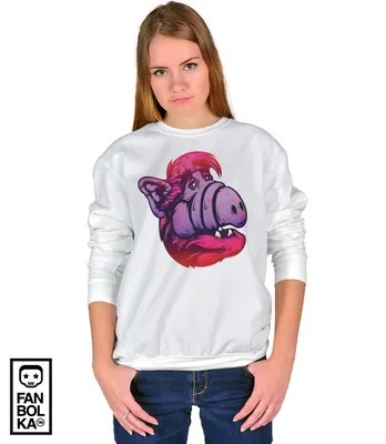 Футболка Oversize Alf (tshirtm239) — Indiwd