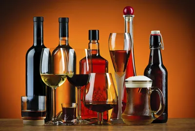 Алкогольные напитки — Википедия