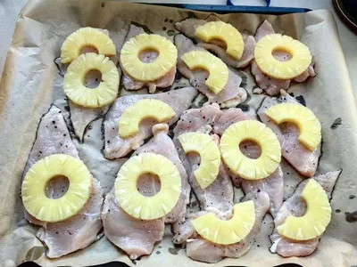 Свинина, запеченная с ананасами - пошаговый рецепт с фото на Готовим дома