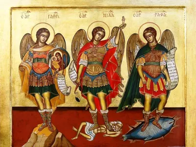 Икона Богоматерь (на престоле, с предстоящими архангелами) | Архангел,  Православные иконы, Архангел гавриил