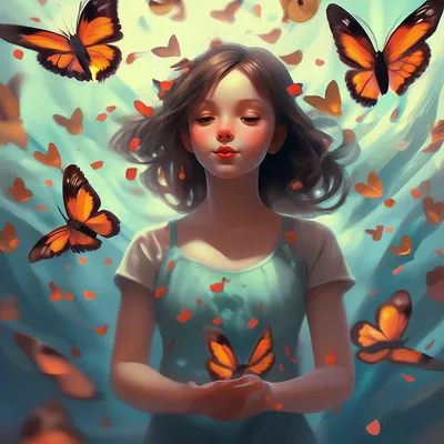 Бабочки в животе | Бабочки, Живот
