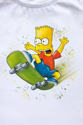Картина по номерам U-597 "Неоновый Барт Симпсон с флуоресцентными красками"  40x50 см - купить с доставкой по выгодным ценам в интернет-магазине OZON  (1164867624)