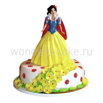 Торт с Белоснежкой для девочки на заказ по цене 1050 руб./кг в кондитерской  Wonders | с доставкой в Москве