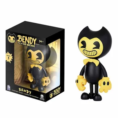 фигурки бенди и чернильная машина/Bendy and the Ink Machine/Черно-белая  статуя Бенди - купить с доставкой по выгодным ценам в интернет-магазине  OZON (1324463319)