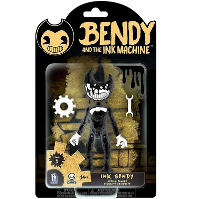 фигурки бенди и чернильная машина/Bendy and the Ink Machine/Черно-белая  статуя Бенди - купить с доставкой по выгодным ценам в интернет-магазине  OZON (1271111625)