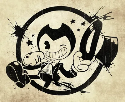 Мягкая игрушка "Бенди" Bendy and the Ink Machine (26 см) купить в  интернет-магазине по низкой цене