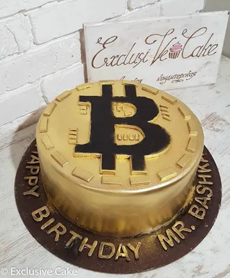 Торт Биткоин / Bitcoin купить в Киеве | Exclusive Cake
