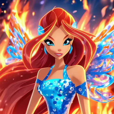 Блум Винкс / Bloom winx | Блум, Рисунки, Феи фентези