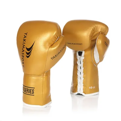 боксерские перчатки TIGER золотой Липучка | Yakimasport