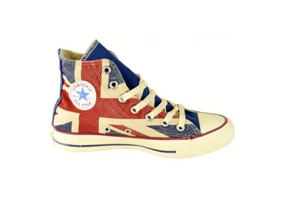 Кеды Converse (конверс) Chuck Taylor All Star 135504 с британским флагом  купить по цене 4 500 руб. в магазине