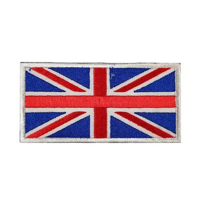 Нашивки с британским флагом Великобритании, английская британская повязка  на руку, вышитая нашивка с крючком и петлей, нашивка с вышивкой, военная  полоса | AliExpress