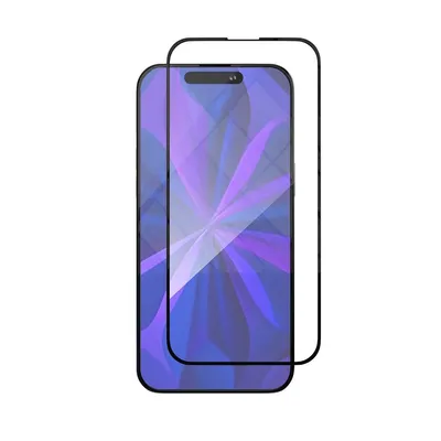 Купить Защитное стекло для смартфона  "vlp" A-Glass для iPhone 15 Pro  Max с черной рамкой в СПб – Цена, характеристики, сравнение | 1063004