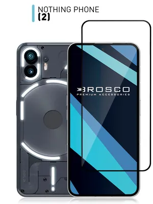 Стекло для Nothing Phone (2) защитное ROSCO с олеофобным покрытием и черной  рамкой купить по цене 299 ₽ в интернет-магазине KazanExpress