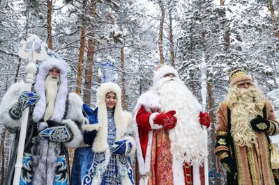 Главные Деды Морозы народов России
