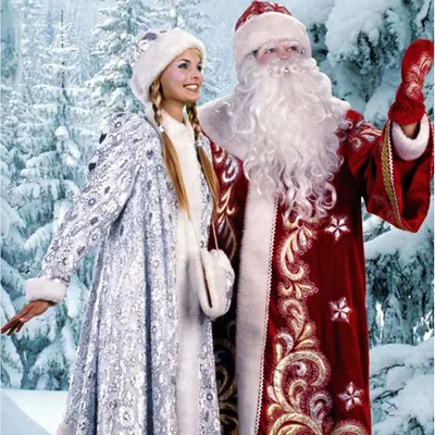 Дед Мороз и Снегурочка на дом - заказать в Москве