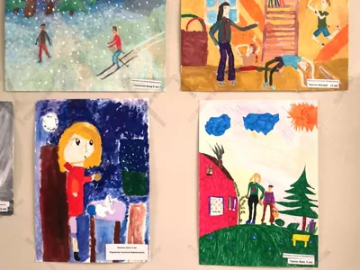 На юго-западе Москвы «Единая Россия» наградила участников конкурса детских  патриотических рисунков