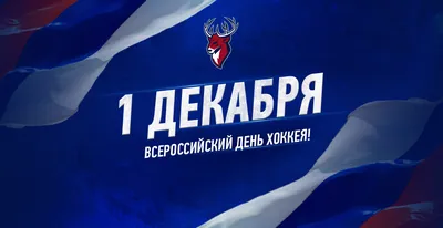 С Всероссийским днем хоккея!