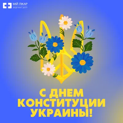 С Днем Конституции Украины картинки