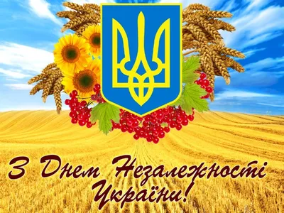 День Независимости Украины 2022 – поздравления в картинках, открытках и  стихах