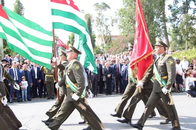 Президент Абхазии поздравил сотрудников СГБ с наступающим Днем Победы -  , Sputnik Абхазия