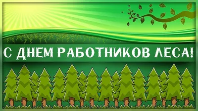 С Днём работников Леса! – КУ "Советский лесхоз"