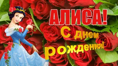 Обучение с увлечением... : С Днём рождения, Алиса!