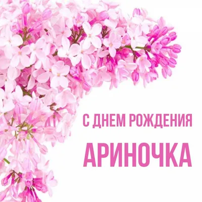 С Днем Рождения Ариночка картинки