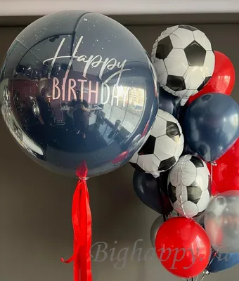 Гирлянда с днем рождения футбольной тематики купить в интернет-магазине   с доставкой
