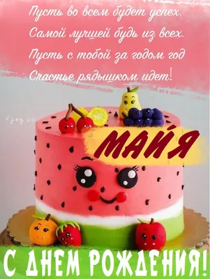 🌷С Днём Рождения! МАЙЯ! Моя дорогая подруга. Поздравление для тебя🌷 -  YouTube