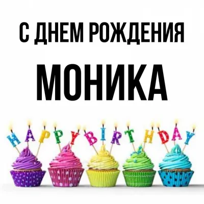 С Днём рождения, Моника! | Музыкальные открытки | Дзен