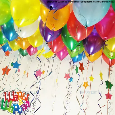 Воздушные шары с днем рождения картинки - 78 фото