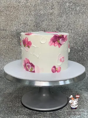 Печать вафельной (рисовой) или сахарной картинки с днем рождения на торт  цветы (ID#1378373047), цена: 45 ₴, купить на 