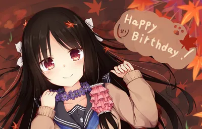 Happy Birthday Anime Girl Wallpapers - Wallpaper Cave