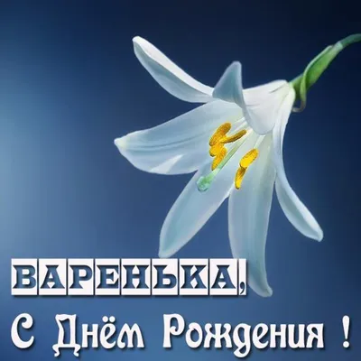 С Днем Рождения Варенька #61