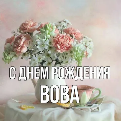 Вова, с днем рожденья! Знай, ты такой один.