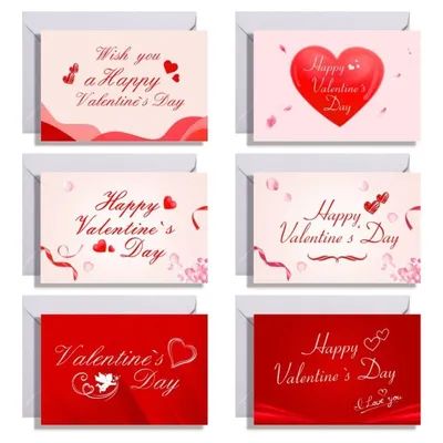 Валентинки на 14 февраля: открытки на день святого валентина своими руками