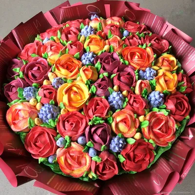 Оранжевые розы на день учителя . Цена: 2400 руб в интернет-магазине  