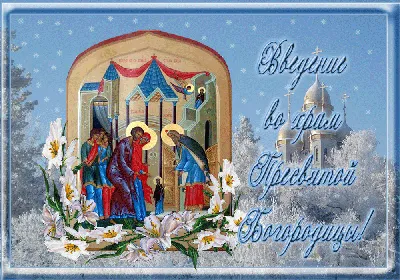 Введение во храм Пресвятой Богородицы 2023: божественные открытки и  поздравления 4 декабря