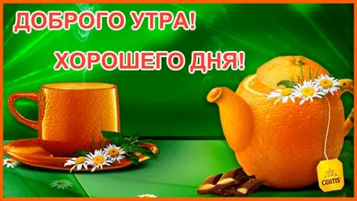 Открытка С Добрым утром! Хорошего дня!, скачать бесплатно