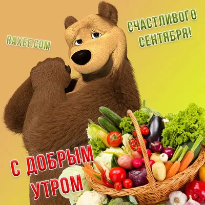 Открытки "Доброго сентябрьского утра!" (100+)