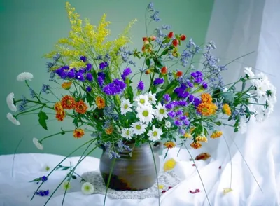 Пин от пользователя Эмма Близнюк на доске Доброе утро в 2023 г | Полевые  цветы, Картинки, Лето