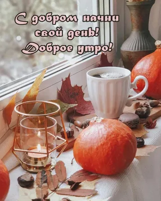 Доброго осеннего утра!!!! | Еда кафе, Осенние фотографии, Доброе утро