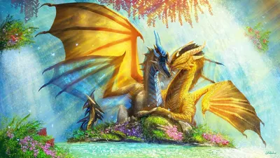 Красивые картинки драконов (36 фото) • Прикольные картинки и юмор | Fantasy  creatures, Mythical creatures, Dragon artwork