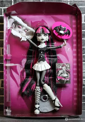 Игровой набор MONSTER HIGH - Добро пожаловать в Школу монстров с Дракулаурой  « Каталог «